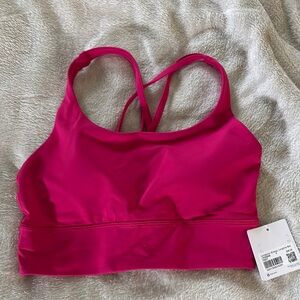 Lululemon Athletica Pink Strappy Sports Bra Size 6